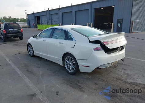 2013 Lincoln Mkz z USA, uszkodzony, nr VIN 3LN6L2GK6DR814904